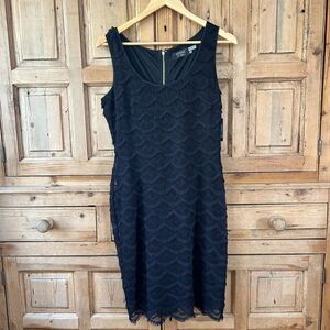 NWT Guess Los‎ Angeles 10 Black Sleeveless Shift Dress